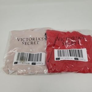 Victoria Secret 2 Pair No Show Midi Brief Panty XL